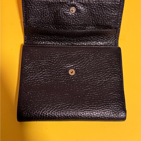 Versace Black Leather bifold wallet - Picture 4 of 15